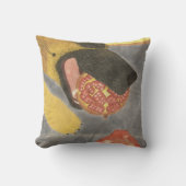 Dog and pomegranate pillow kussen (Voorkant)