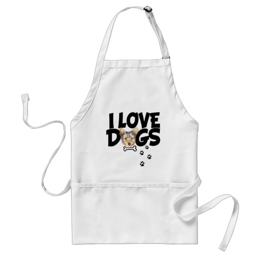 DOG APRON STANDAARD SCHORT (Voorkant)