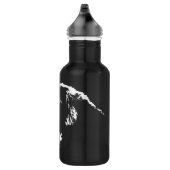 Dog Art Newfoundland Pup Sport Bottle Waterfles (Rechts)