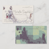 Dog Art Tech van Juno Visitekaartje (Voorkant / Achterkant)