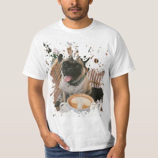  Dog Artwork T-shirt (Voorkant)