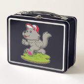 Dog as Runner with Cap (Voorkant)