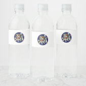 Dog Astronaut, space dog Waterfles Etiket (Flessen)