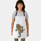 Dog at Yoga Fitness Schort (Insitu)