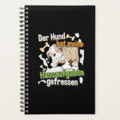 Dog Ate My Homework - Apprendre le devis allemand (Devant)