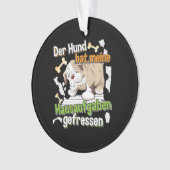 Dog Ate My Homework - Apprendre le devis allemand (devant)