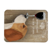 Dog Au Vin Beagle Magneet (Horizontaal)