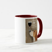 Dog Au Vin Beagle Mok (Voorkant rechts)