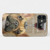 Dog Au Vin, Franse hond Case-Mate iPhone Case (Achterkant (horizontaal))