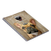 Dog Au Vin, Franse hond Notitieboek (Rechterzijde)