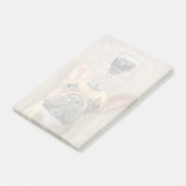 Dog Au Vin, Franse hond Post-it® Notes (Schuin)