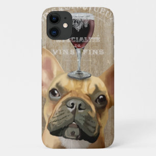 Dog Au Vin, French Bulldog iPhone 11 Hoesje