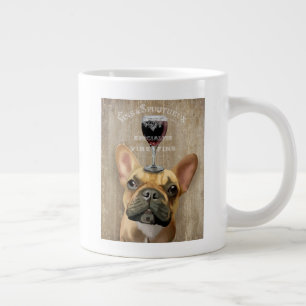 Dog Au Vin, French Bulldog Extra Grote Beker
