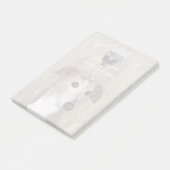 Dog Au Vin Greyhound Post-it® Notes (Schuin)