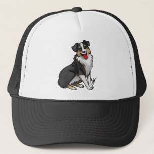 Dog - Australian Shepherd - Black Tri Trucker Pet