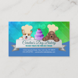 Dog Bakery Slogans Visitekaartje