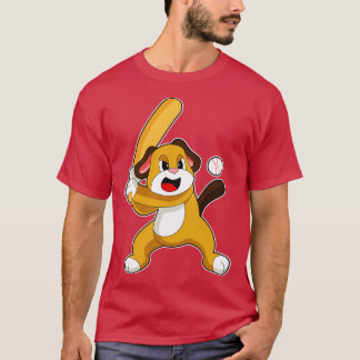 Dog Baseball Baseball T-shirt