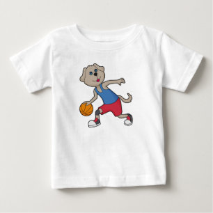 Dog Basketball speler Basketball