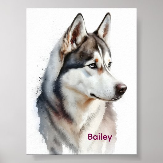 Dog Bathroom Wall Art, Boxer Taking a Bath Poster (Voorkant)