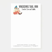 Dog Bed en Breakfast Business Custom Post-it® Notes (Voorkant)