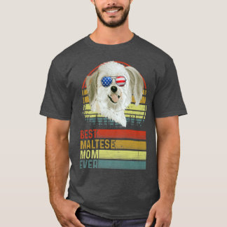Dog Best Maltese mam Ever Moederdag Puppy T-shirt