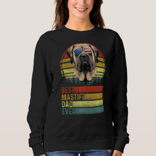 Dog Best Mastiff Dad Ever Father Day Puppy Trui