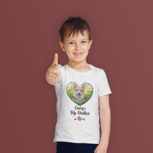Dog big brother gepersonaliseerde foto t-shirt