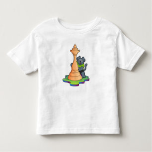 Dog bij Chess met Chess Kinder Shirts