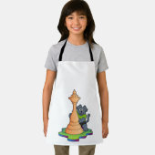 Dog bij Chess met Chess Schort (Insitu)