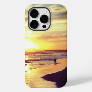 Dog bij Sunset Phone Case