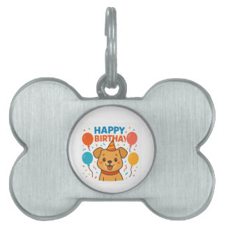 Dog Birthday Gift for Dog Lovers Huisdieren Naamplaatje