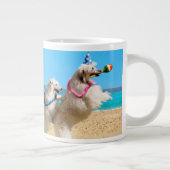 Dog Birthday Party Conga Line Extra Grote Beker (Rechts)