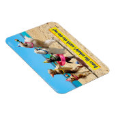 Dog Birthday Party Conga Line Magneet (Rechterzijde)