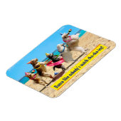 Dog Birthday Party Conga Line Magneet (Linkerzijde)