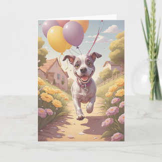 Dog Birthday Wishes Kaart
