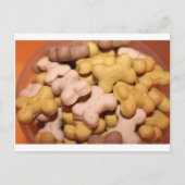 Dog Biscuits Briefkaart (Voorkant)