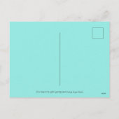 DOG BISCUITS EN EENVOUDIGERE EGG BASKET, CUTE POOD FEESTDAGENKAART (Achterkant)