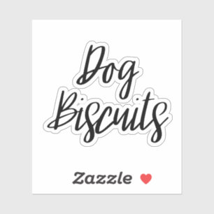 Dog Biscuits Opslag Sticker