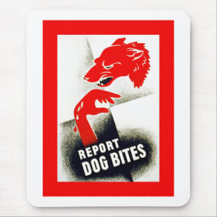 Dog Bites melden Muismat
