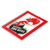 Dog Bites melden Notitieboek (Linkerzijde)