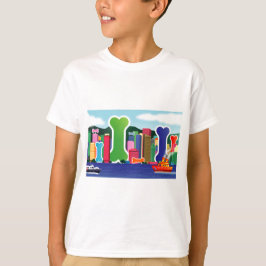 Dog Bone City T-shirt