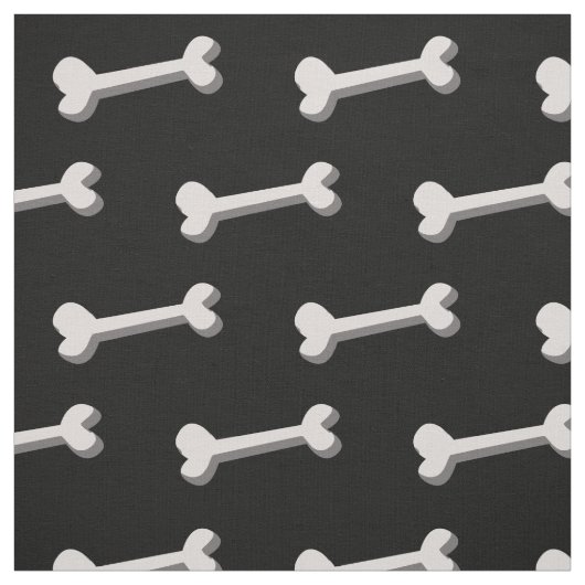Dog Bone Pattern Stof (Swatch)