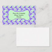 Dog Bone & Paw Visitekaartje (Voorkant / Achterkant)