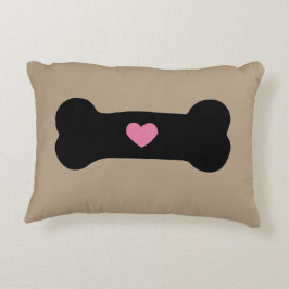 Dog Bone - Pillow Accent Kussen