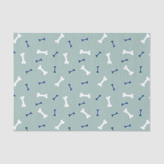 Dog Bone, Puppy Party, Blue en Green Tissuepapier