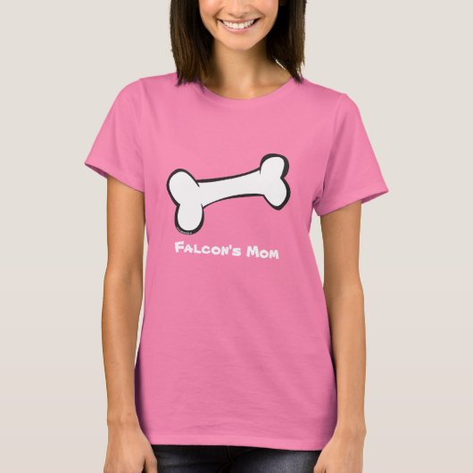 Dog Bone - T-shirt Dames foncées (Devant)