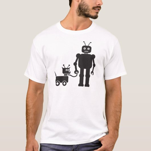 Dog Bot Apparel T-shirt (Voorkant)