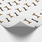 Dog Botten Cadeaupapier (Hoek)