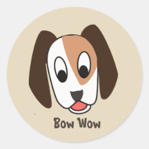 Dog Bow Wow - Goed werk Sticker