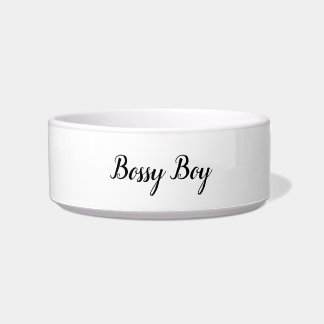 DOG BOWL De Bossy Boy Ontwerp Voerbakje